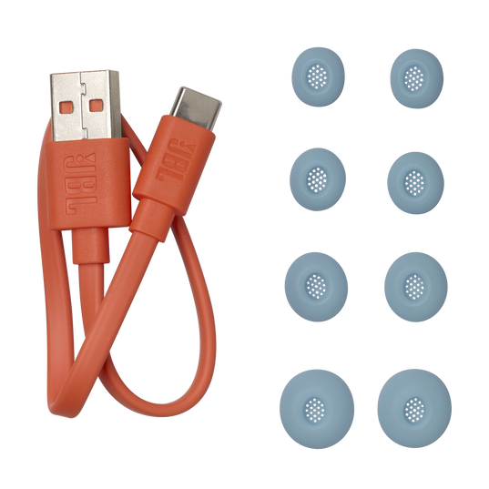 JBL Live Beam 3 - Blue - True wireless noise-cancelling closed-stick earbuds - Detailshot 13